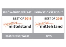 Signet Best-of Innovationspreis-IT 2015 für pds