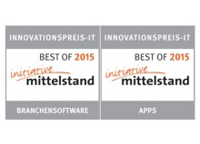 Signet Best-of Innovationspreis-IT 2015 für pds