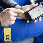 Navigation per Knopfdruck über die pds App.