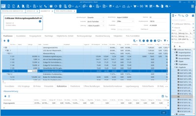 Screenshot: Frisch, klar und aufgeräumt – so präsentiert sich die neue Bedienoberfläche von pds Software 3.0