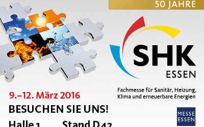 Lgog SHK Essen: Handwerkersoftware von pds auf der Fachmesse SHK Essen 2016