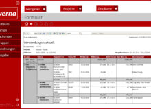 Screenshot: Mit verna Mit „verna“ hat LANOS erstmals eine Lösung entwickelt, die eine einfache, transparente Verwaltung von Verwendungsnachweisen erlaubt und diese in einem automatisierten Verfahren direkt aus der DATEV Buchhaltung erzeugt.