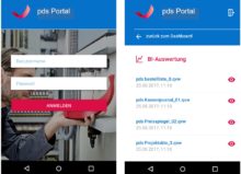 Screenshot: Jederzeit die Auswertungen und Kennzahlen im (Zu-)Griff: pds Portal