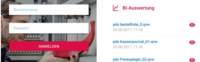 Screenshot: Jederzeit die Auswertungen und Kennzahlen im (Zu-)Griff: pds Portal