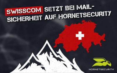 Swisscom setzt bei Mail-Sicherheit auf Hornetsecurity