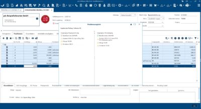 Rechnungsprüfung in der pds Software: Abweichungen zu den Einkaufsvorgängen sind sofort sichtbar. Darüber hinaus können sich Anwender der pds Software den Rechnungsbeleg als PDF ansehen und diesen digital kommentieren. (Bild: © pds GmbH) 