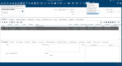 Echtzeit-Produktdatenabruf über Open Masterdata in der pds Software (Bild: © pds GmbH) 