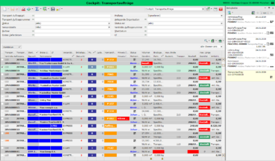 Die neue Transportaufträge-Anwendung ist vollständig in das ERP-System VlexPlus integriert. (Bild: VLEXsoftware gmbh)